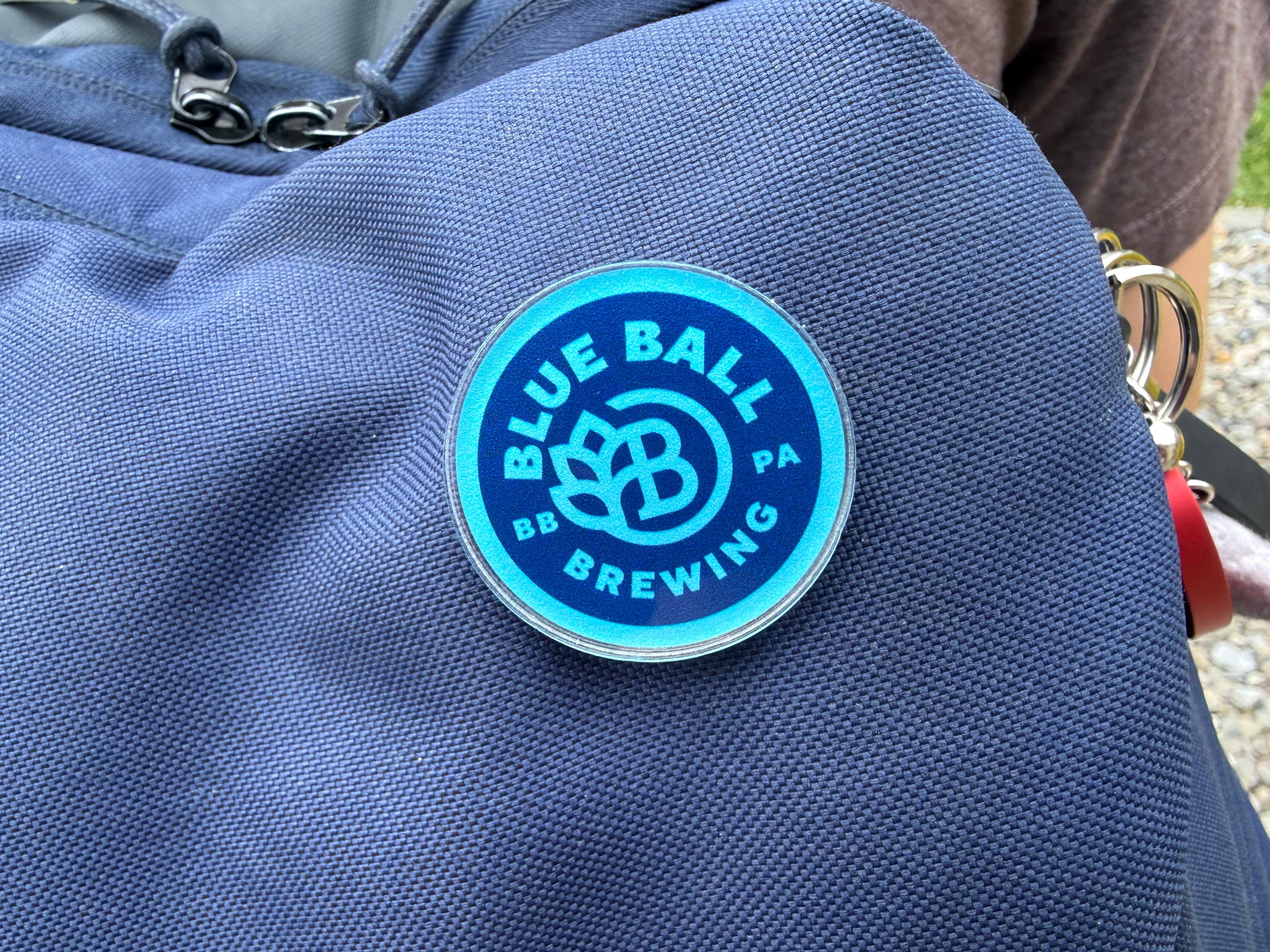 Blue Ball Brewing Logo Pin