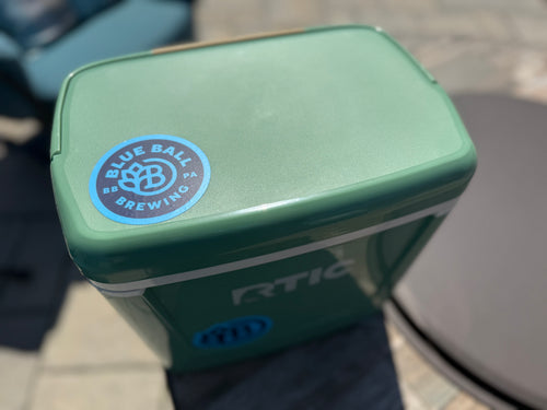 Blue Ball Brewing Circle with "B+Hops" (Navy)