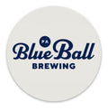PA - Blue Ball Brewing Circle Sticker (white)