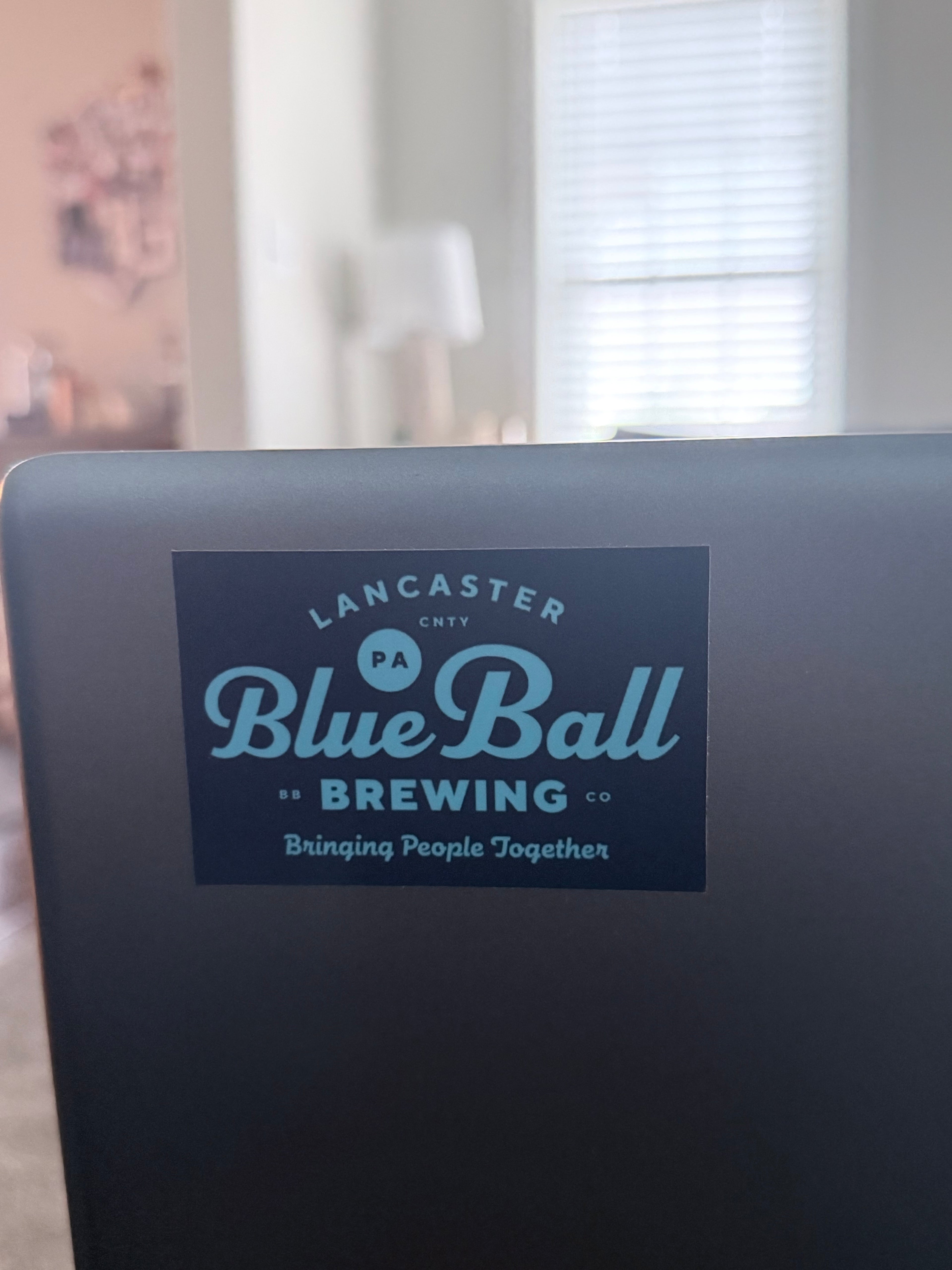 Blue Ball Brewing Rectangle Sticker